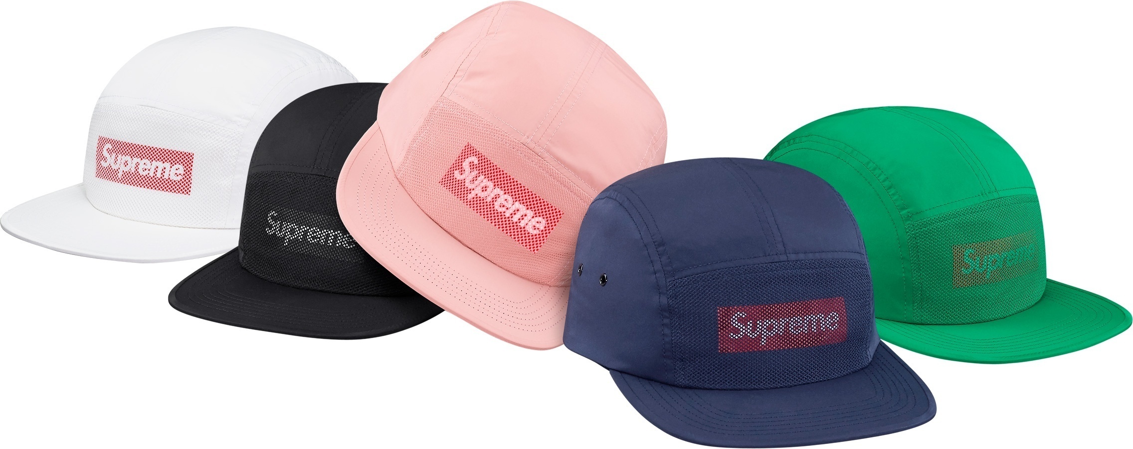 Front Panel Mesh Camp Cap